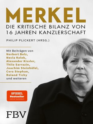 cover image of Merkel--Die kritische Bilanz von 16 Jahren Kanzlerschaft